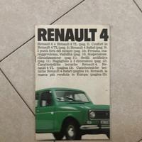 Depliant Renault 4