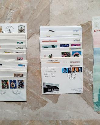 67 Buste di prima emissione + 8 cartoline
