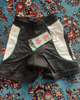 BIANCHI - PANTALONE CORTO DONNA X BICICLETTA