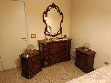 Comò + comodini + specchiera