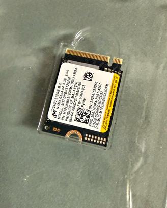 Micron 2400 512GB M.2 2230 NVMe SSD