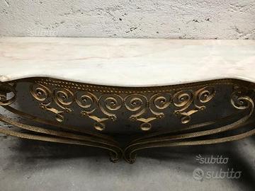 Specchio con consolle