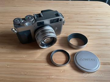 Contax g1 green label + Carl Zeiss Planar 45mm f2