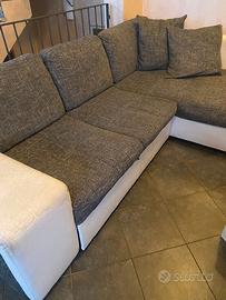 divano 3 posti con penisola