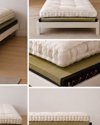 Tatami con materasso panama