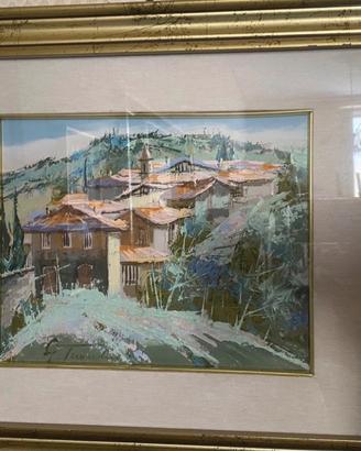 Dipinto incorniciato di GIAMPIETRO TUGNOLI - olio