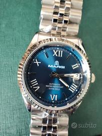 Orologio automatico Margi blu  NUOVO 