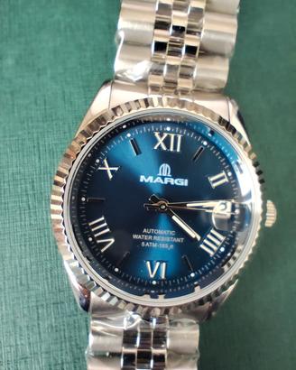 Orologio automatico Margi blu  NUOVO 