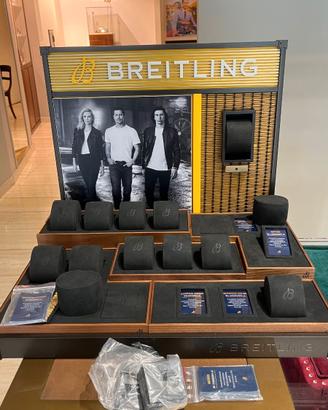 ESPOSITORE ORIGINALE BREITLING PER OROLOGI DISPLAY