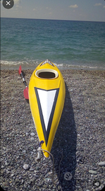 Canoa monoposto i vetro  resina