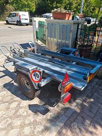 Carrello moto ellebi 3 posti