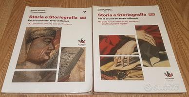 2 libri di storia classe 3° liceo scientifico