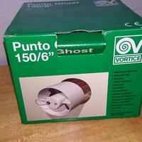 Aspiratore Elicoidale Serie PUNTO GHOST MG 150/6"