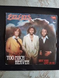 Bee Gees Vinile 45 giri "Too Much Even" 1978