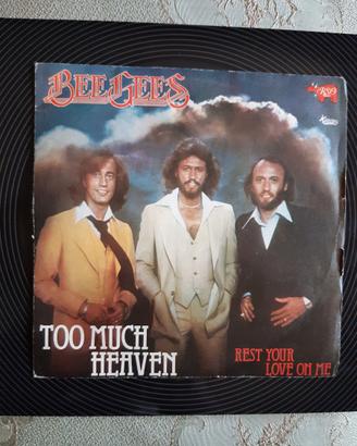 Bee Gees Vinile 45 giri "Too Much Even" 1978