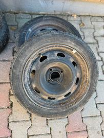 Cerchi 185/80 p15 fiat panda 2 cerchi