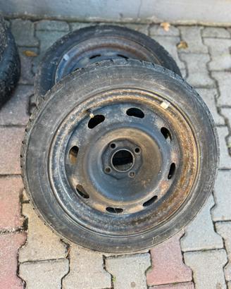 Cerchi 185/80 p15 fiat panda 2 cerchi