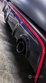 Diffusore NeroScarico Artigianale Brabus 453 Turbo