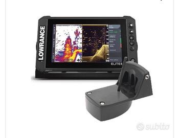 ecoscandaglio lowrance elite fs9 senza trasduttore