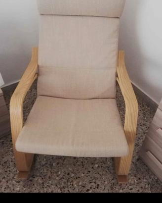Sedia a dondolo ikea