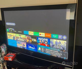 TV 50" Samsung Plasma + Smart FireTvStick Amazon