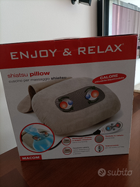Cuscino elettrico per massaggio shiatsu