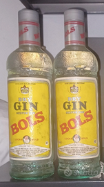 2 BOTTIGLIE GIN LUCAS BOLS SILVER TOP ANNI 70