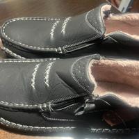 Scarpe slip-on da uomo casual con peluche interno
