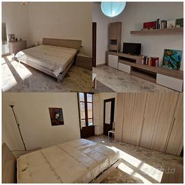 camera da letto completa + parete attrezzata