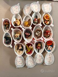 Set one piece Kinder Joy 14 Funko diversi