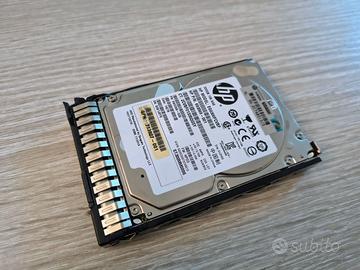 Hard disk per server 300 GB 2.5" SAS 10000 RPM HP