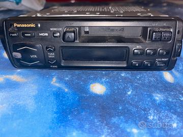 Autoradio Panasonic R30G a cassette anni ‘90