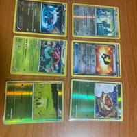 Lotto carte pokemon olografiche