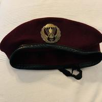 Basco Amaranto originale paracadutista