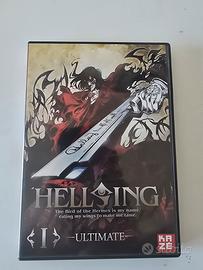 Hellsing Ultimate DVD 1-4 Serie Anime Completa 
