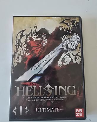 Hellsing Ultimate DVD 1-4 Serie Anime Completa 