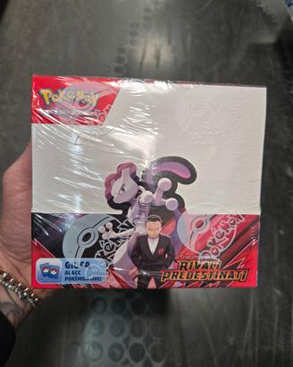 Booster Box Pokemon Rivali Predestinati sigillato