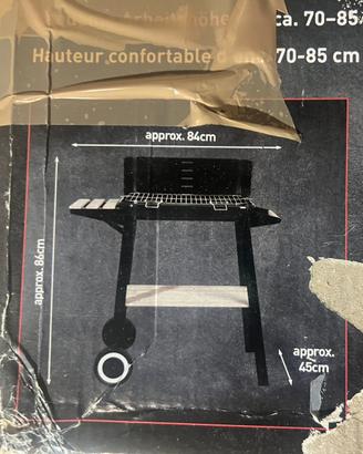 Barbecue a carbone Grill Meister Trolley