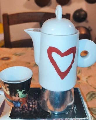 Caffettiera Amorosa Ceramica