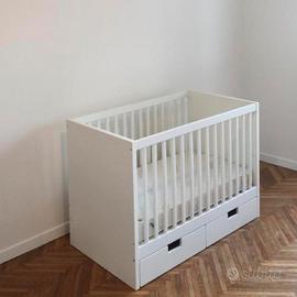 Lettino ikea con materasso