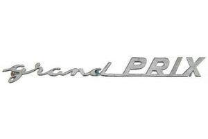 Scritta emblema targhetta auto Grand Prix
