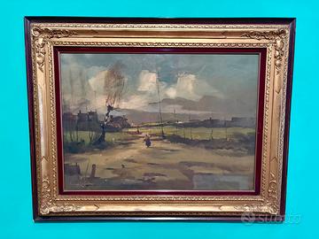 Quadro originale Lucio Cargnel primi del ‘900