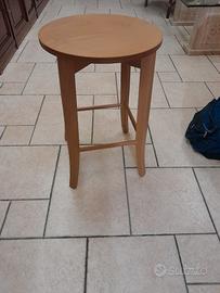 Sgabello ciliegio chiaro  €25