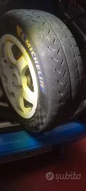sedile,cinture,gomme da rally michelin 14 peugeot