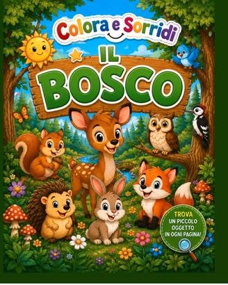 libro da colorare bambini 