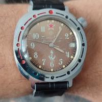 Vostok komandirskie. Orologio Russo Vintage 
