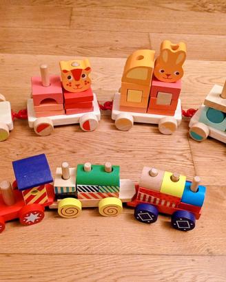 Treno legno