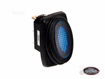 Micro interruttore con Led Rosso, Blu o Verde