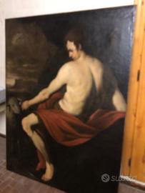 olio su tela, San Giovanni Battista (1700)