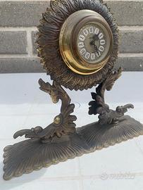 Orologio antico di bronzo bellissim da collezione
